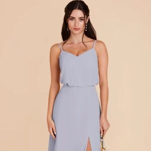 Birdy grey gwennie dress in dusty blue